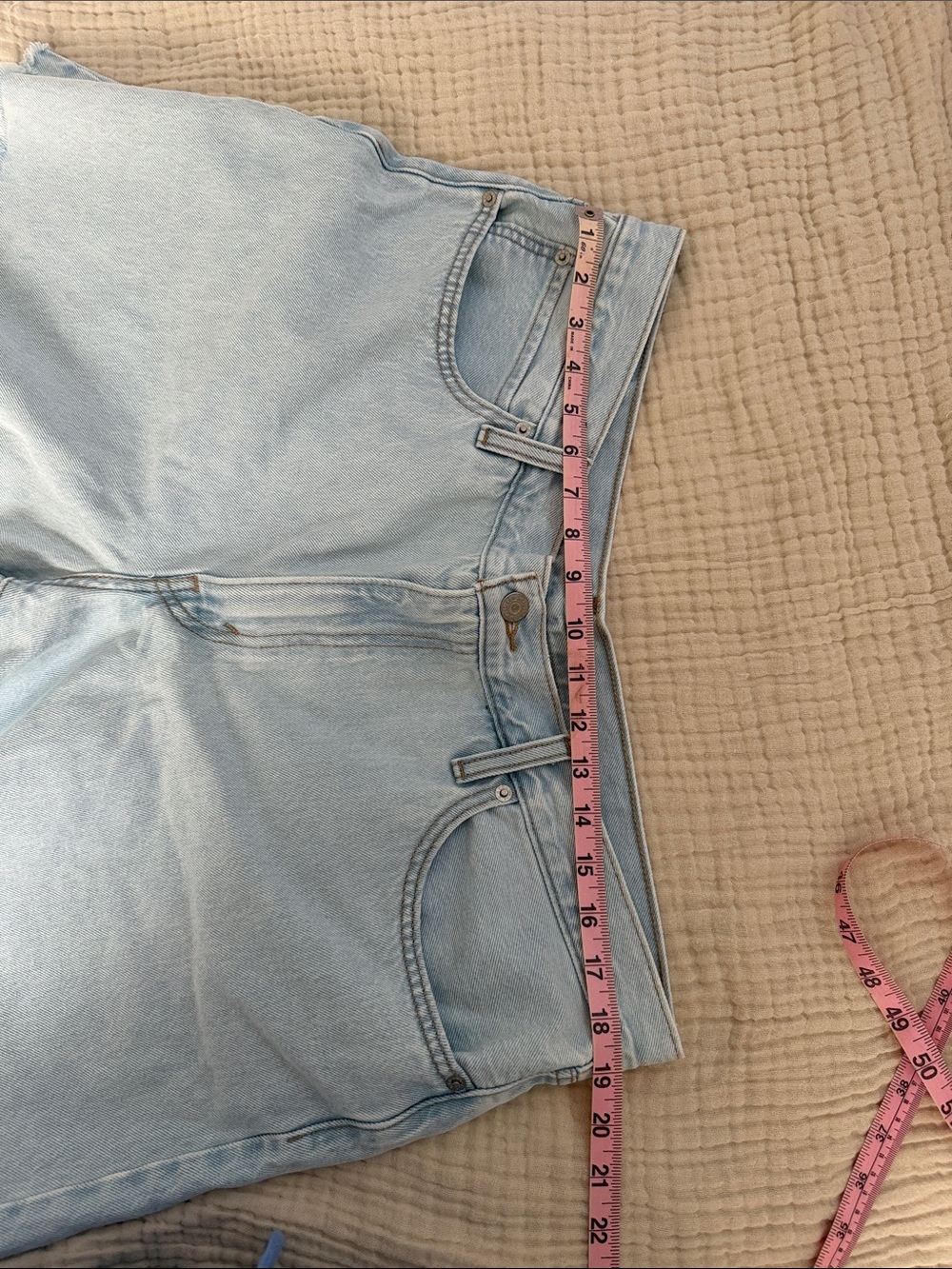 94 Baggy Shorts Levi’s Light Wash - Picture 3 of 7